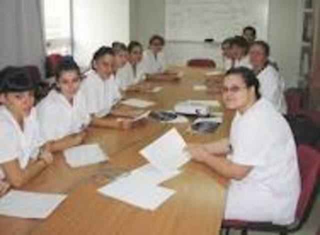 inicio del grado medio auxiliar de enfermeria