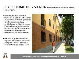 Ley Federal de Vivienda