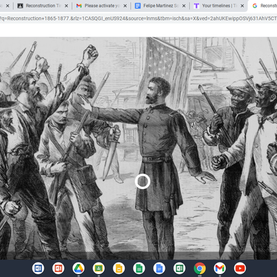 Timeline: Reconstruction 1865-1877.