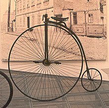 The first bicycle