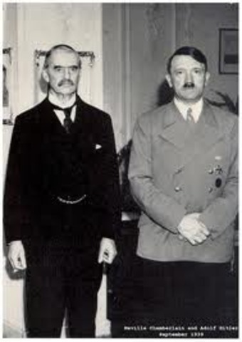 Lord Chamberlain met Hitler