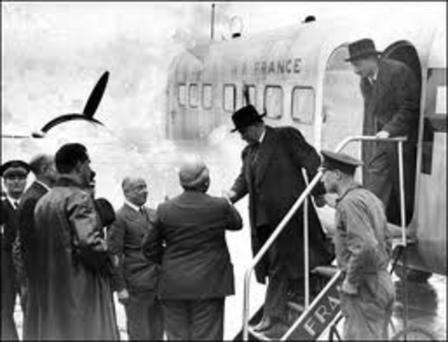 French leaders met British leaders