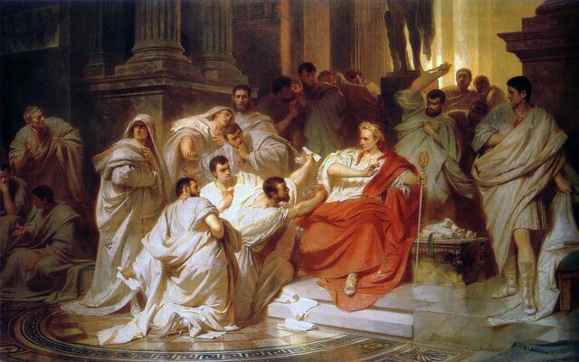 Julius Caesar Becomes the First Dictator of Rome