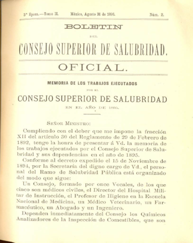 Se inicia un repunte con la creación del Consejo de Salubridad