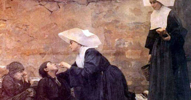 Expulsión de las Hermanas de la caridad