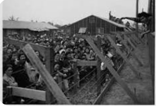 Japanese Americans sent to internment camps