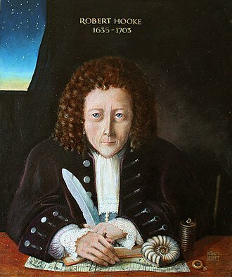 Robert Hooke ( 28 de julio de 1635 - 	3 de marzo de 1703 )