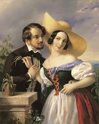 Milán és Apolka szerelme