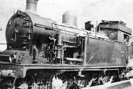Locomotive electrique qui roule