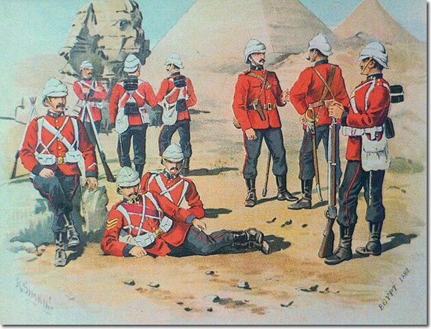 De Britten veroveren Egypte