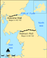 Hadrian's Wall Map