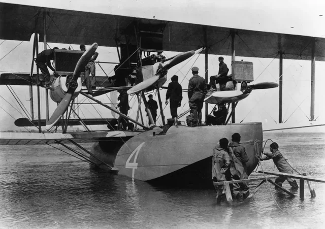 First Nonstop Transatlantic Flight