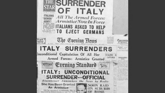 italy surrender