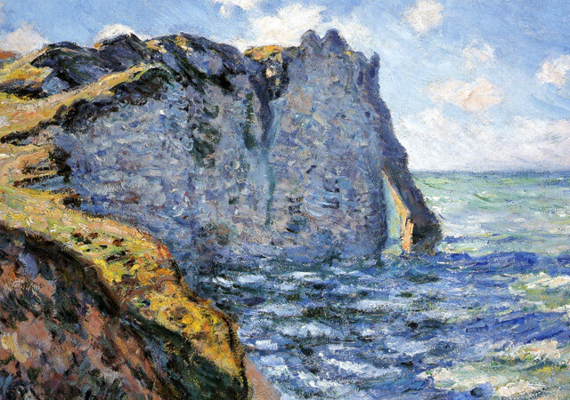 La scogliera di Aval