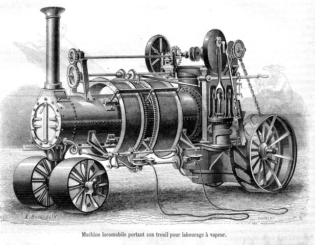 perfectionnement de la machine à vapeur