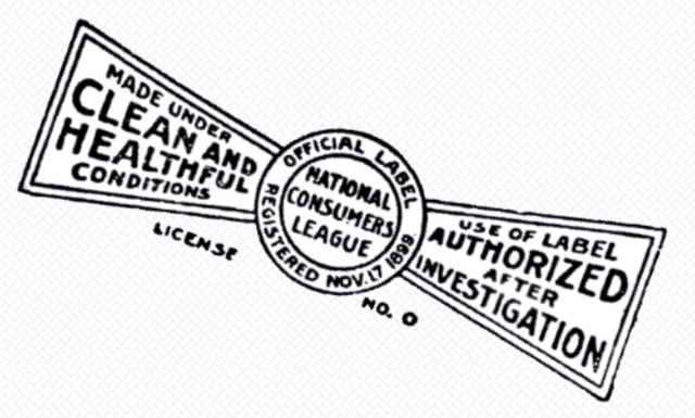 The National Consumers' League was formed