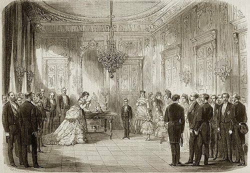 Abdicación de Isabel II en favor de su hijo Alfonso XII