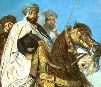 Chegada de Abd al-Rahman I á Península Ibérica