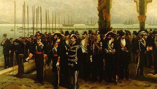 Llegada a España y proclamación como rey de Amadeo