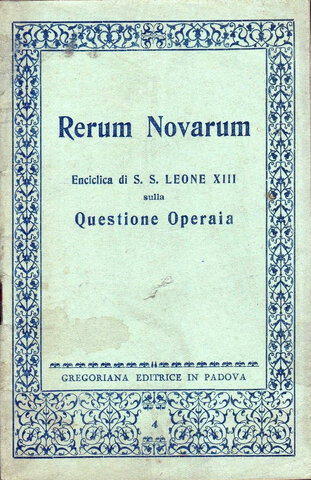 RERUM NOVARUM