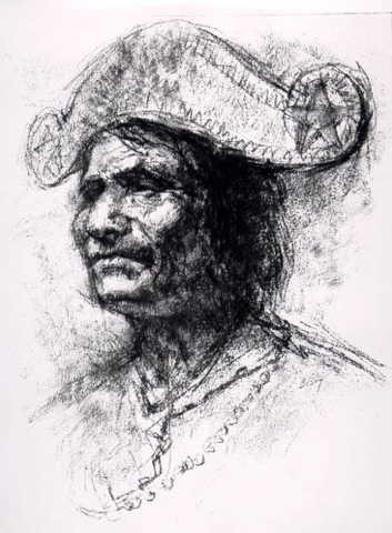 Chief Bowles of the Cherokee was killed