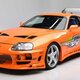 The fast and the furious toyota supra auction three quarters