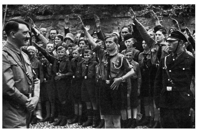 Nazi leader Adolf Hitler signs a secret decree authorizing the founding of the Reich Luftwaffe as a third German military service to join the Reich army and navy.