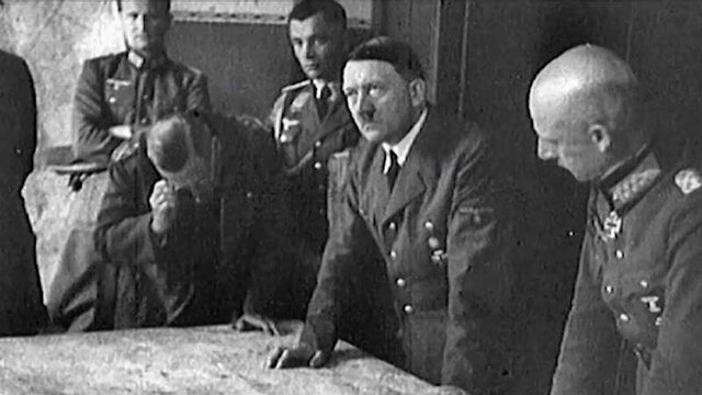 Hitler adopted a plan proposed by one of his generals to attack France through the Ardennes Forest.