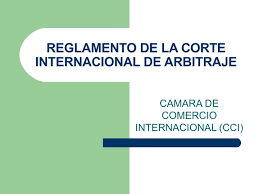 Reglamento de Arbitraje