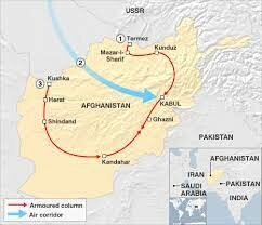 USSR Sends tropps to Afghanistan