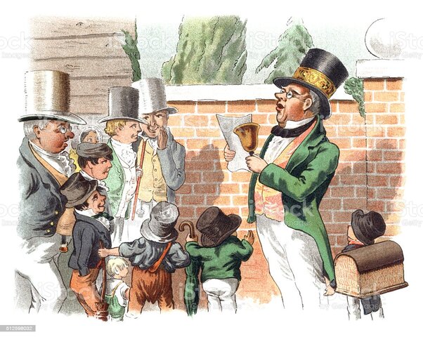 El pregonero toma importancia en la sociedad