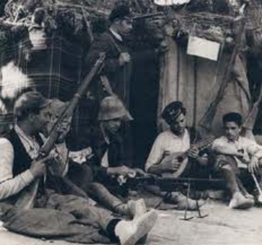 Comienzo de la Guerra Civil Española