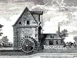 Moulin à eau pour moudre le grain