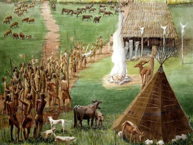 invention de l'agriculture et utilisation de la force