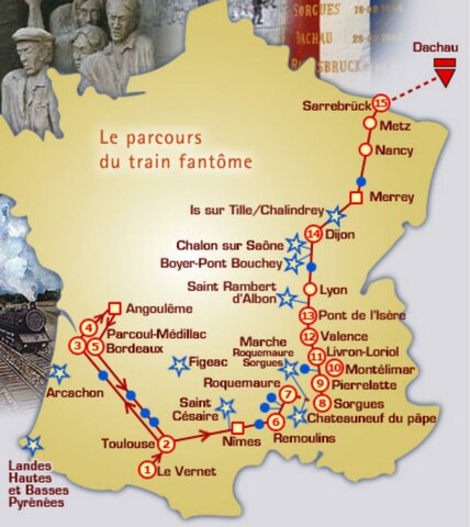 El “tren fantasma” inicia el seu recorregut a Toulouse