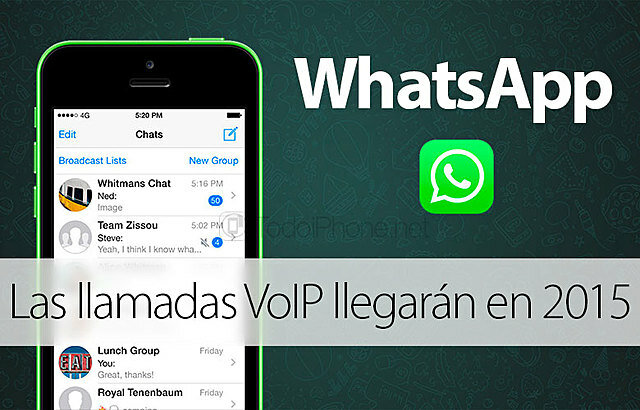 Whatsapp lanza el servicio de llamadas gratuitas