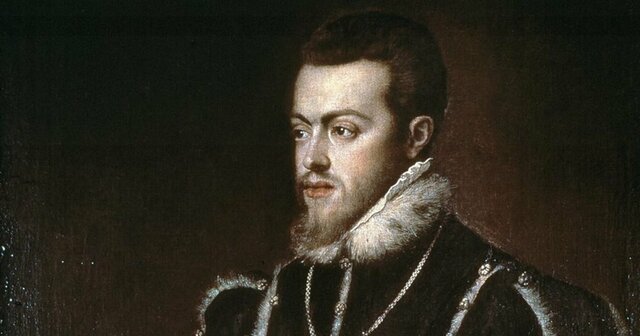 Access to the throne of Philip II