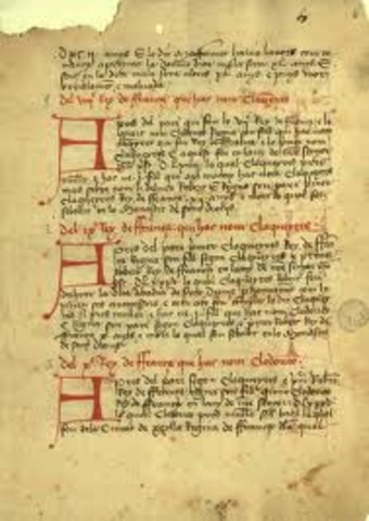 Crònica de Bernat Desclot (1240-1288)