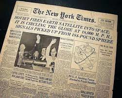 The space race Begins 1957