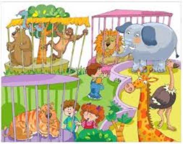 El zoo, me encantan los animales