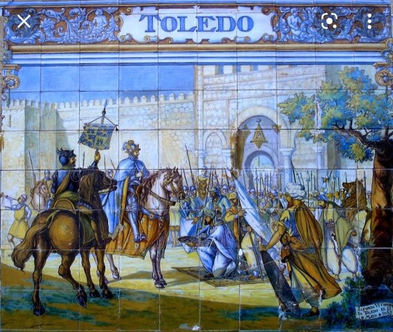 Los musulmanes conquistan Toledo