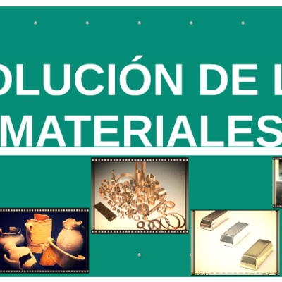 Timeline: Evolucion de los materiales