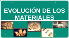 Timeline: Evolucion de los materiales