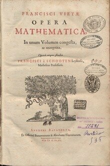 OPERA MATEMÁTICA DE FRANÇOIS VIÈTE