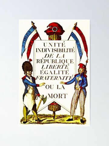 El cartel en la revolución Francesa