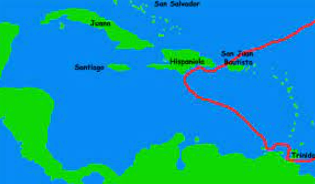 (3) Christopher Columbus - 3rd Voyage
