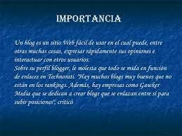 La importancia de la comunidad de blogs