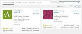 Akismet para WordPress