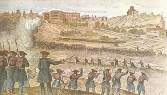 Fracaso de la “expedición real” carlista sobre Madrid