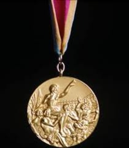 Gold Medal in Cross Country Race